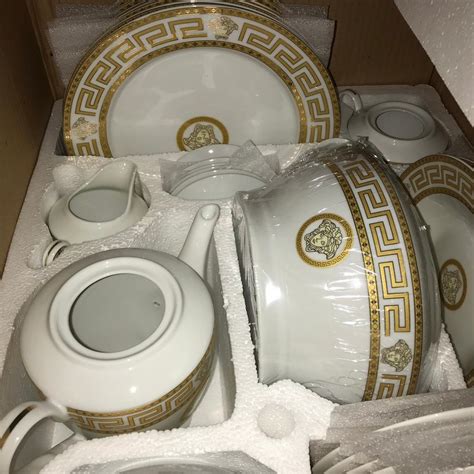 bachmayer geschirr versace koffer|versace greek dinnerware.